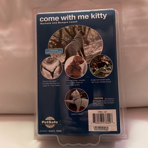 NEW Lime Green Cat leash and harness - Picture 2 of 3